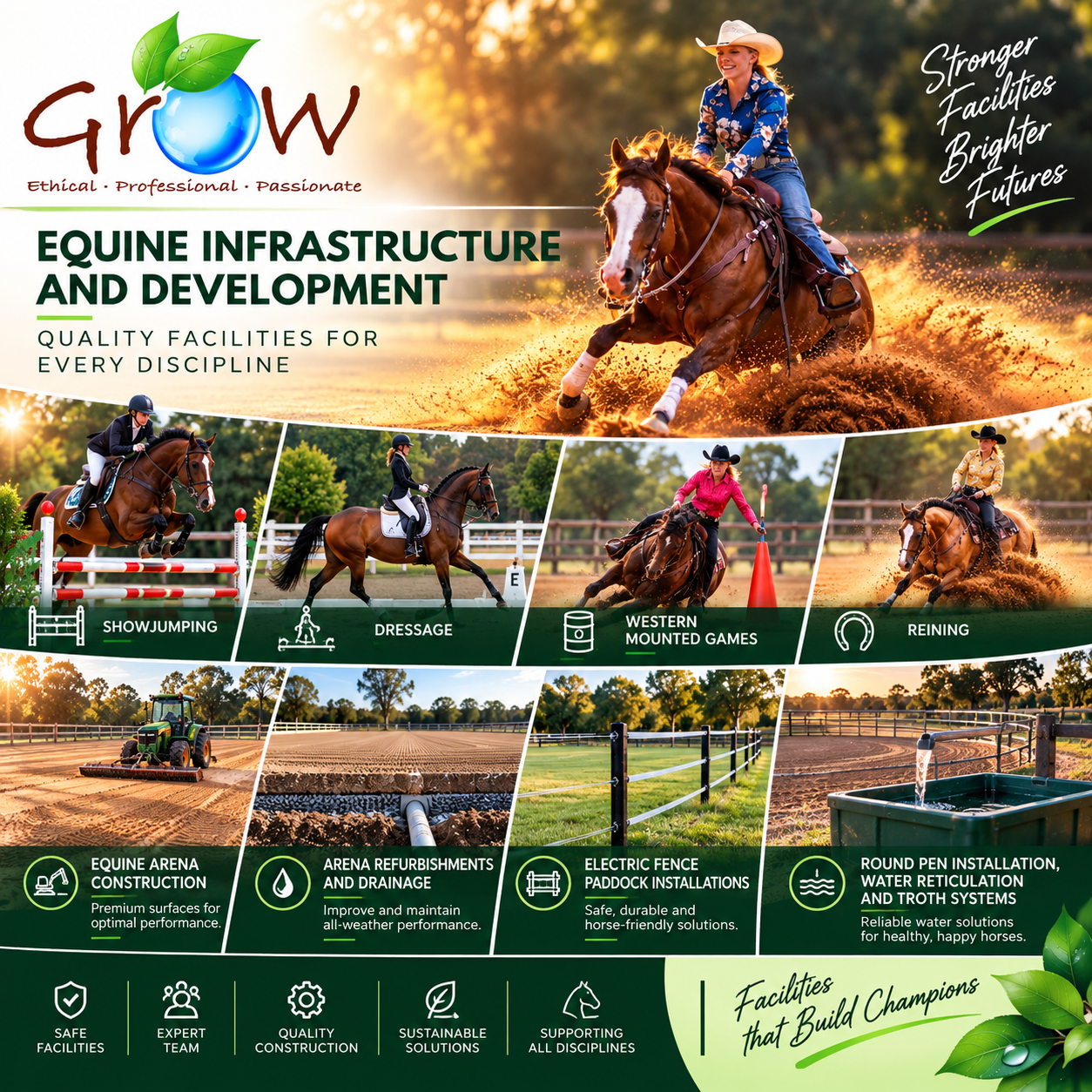 Equine infrastructure and development