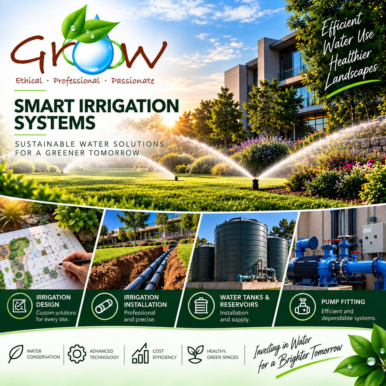Smart irrigation systems