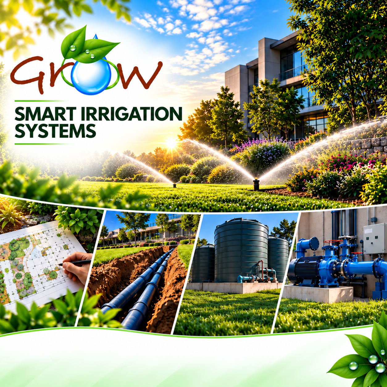 Smart irrigation systems