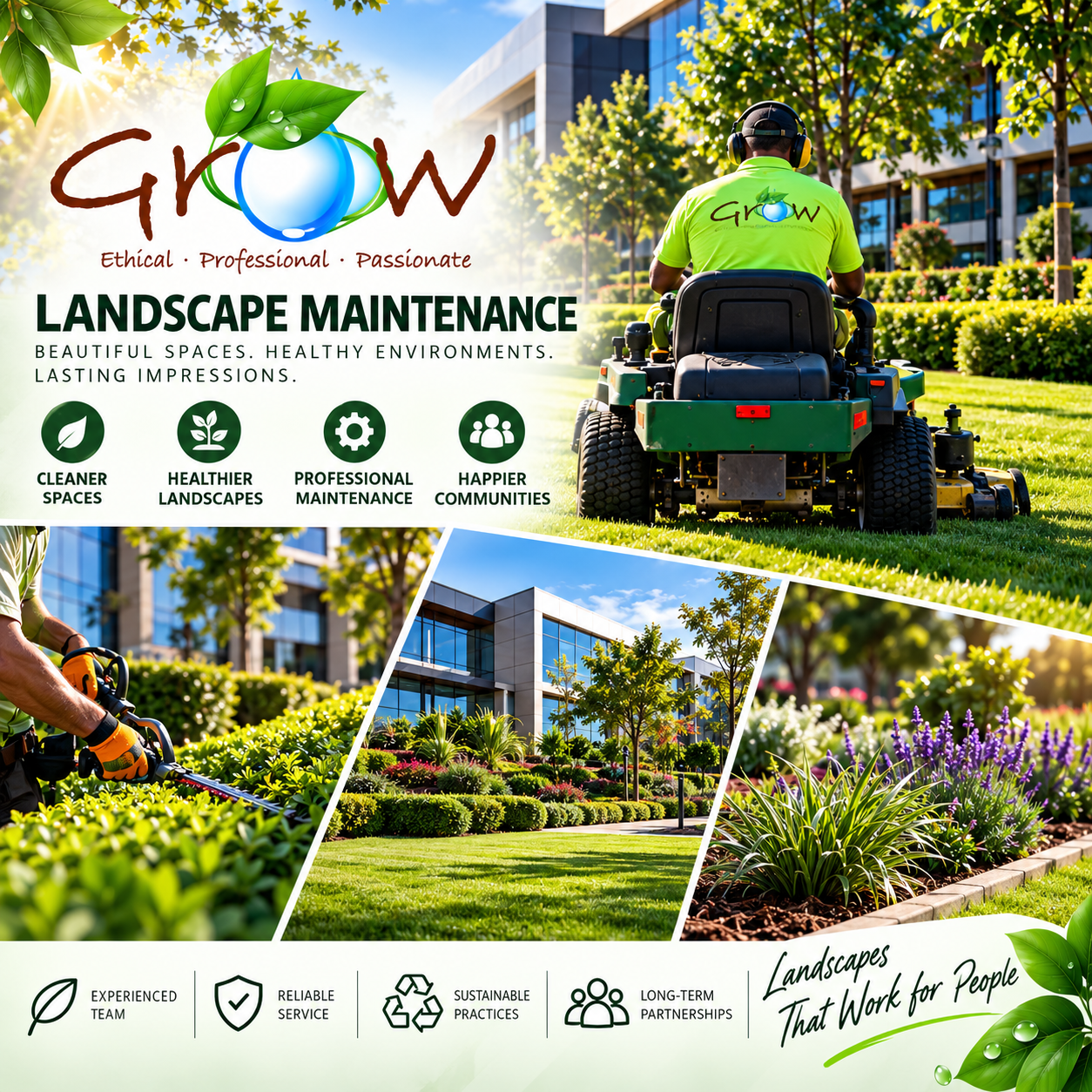 Horticultural and landscape maintenance